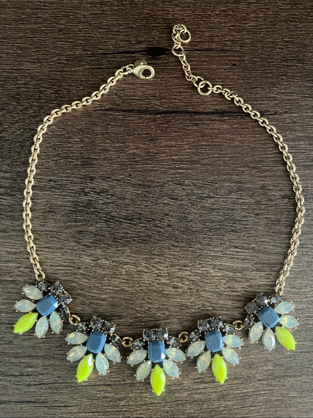 J. Crew RARE vintage rhinestone necklace